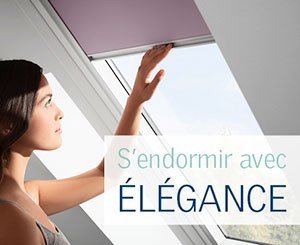 Les nouveaux stores VELUX offrent un sommeil réparateur et une chambre tendance