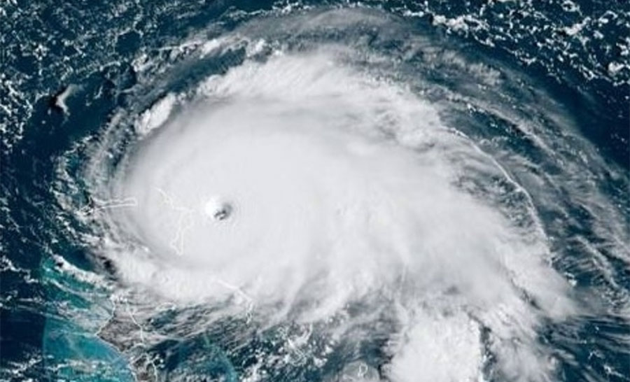 Ouragan Dorian - © NOAA via Wikimedia Commons - Licence Creative Commons