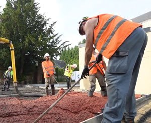 Chantier Articimo Bouchardé - Bétons décoratif
