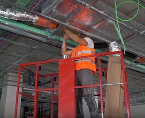 Nacelle à mât vertical électrique