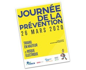 Journée de la Prévention 2020 : focus sur le travail en hauteur et sur le risque électrique