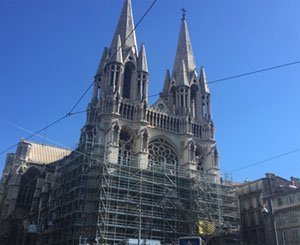 Tubesca-Comabi engaged in the restoration of the Reformed Church in Marseille