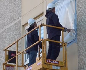 The Myral asbestos facade insulation solution tested in real conditions