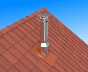 Comment installer une sortie de toit Cheminées Poujoulat ?