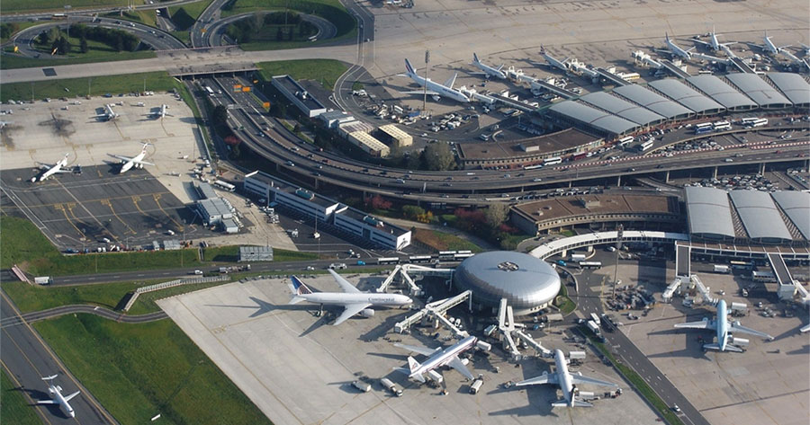 Terminal 2 at Charles de Gaulle - Illustrative image - © Dmitry Avdeev via Wikimedia Commons - Creative Commons License