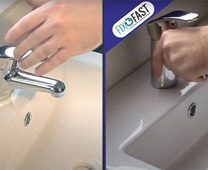 Découvrez la facilité de pose de la robinetterie Rolf avec son système breveté Fixofast