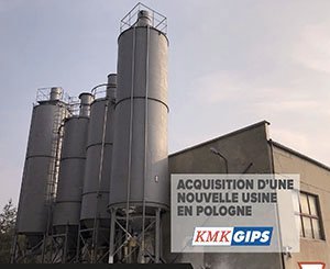 Le groupe français Toupret annonce l’acquisition du fabricant d'enduits polonais KMK Gips