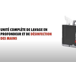 Station mobile de lavage des mains Würth