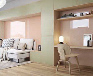 AGC sort sa nouvelle collection de verres laqués colorés Lacobel et Matelac