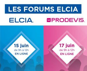 Elcia donne rendez-vous aux professionnels du secteur Menuiserie, Store, Fermeture autour de deux Forums digitaux