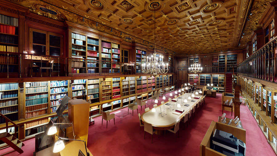 Bibliothèque de la Cour de cassation - © Matterport