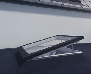 Windows for flat roofs type F