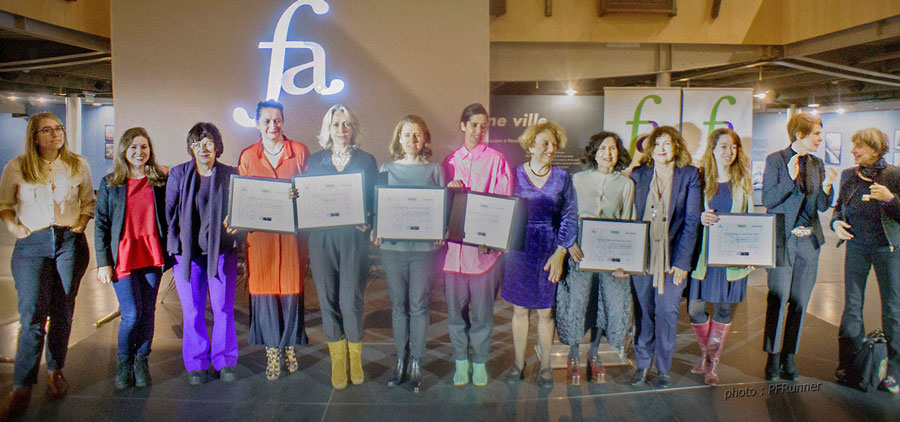The winners of the various prizes awarded © ARVHA