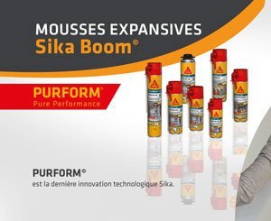 La nouvelle gamme de mousses expansives, Sika Boom®