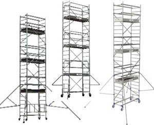 Tubesca-Comabi adapts its range of rolling scaffolding to the evolution of standard NF EN 1004