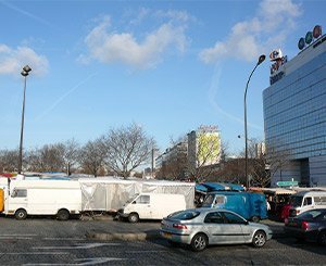 The Montreuil flea market to the east of Paris will take place 4 days a week during the works