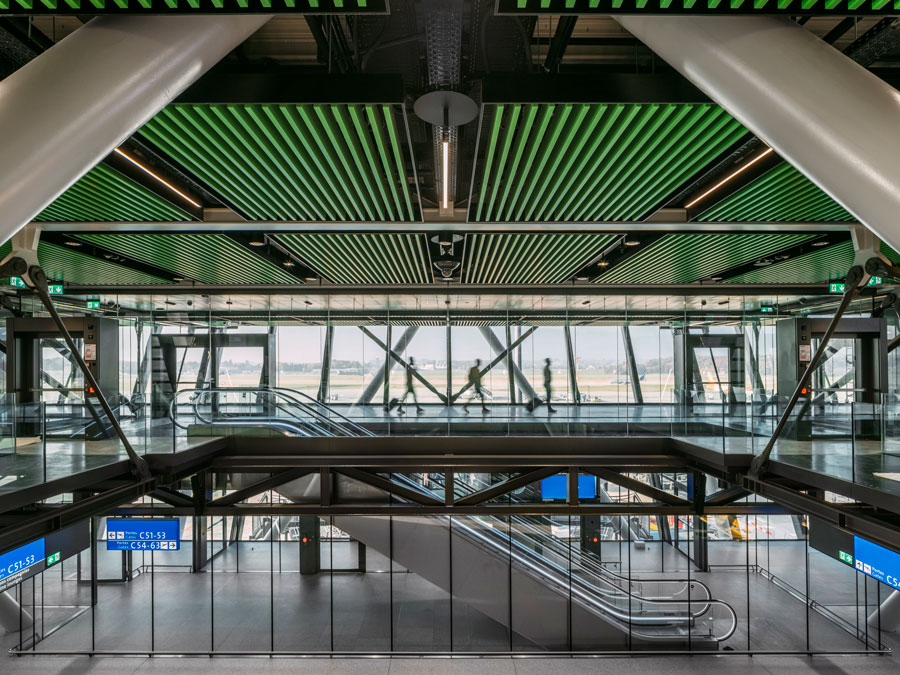 East wing of Geneva airport © Rogers Stirk Harbor