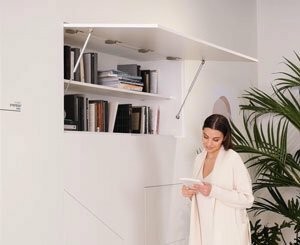 Syntesis® Areo: Invisible cupboard door unit