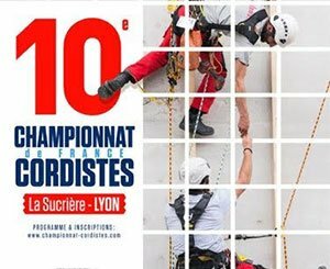 10ème Championnat de France Cordistes les Jeudi 19 & Vendredi 20 mai 2022 à Lyon