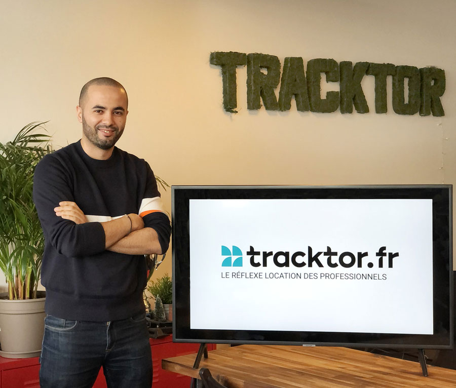 Idir Ait Si Amer, CEO de Tracktor © Tracktor