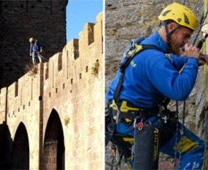 The Ramparts of the City of Carcassonne are getting a makeover with EdiliziAcrobatica