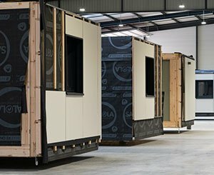 Presentation of TH, a company that designs and builds low-carbon modular habitats with a wooden structure