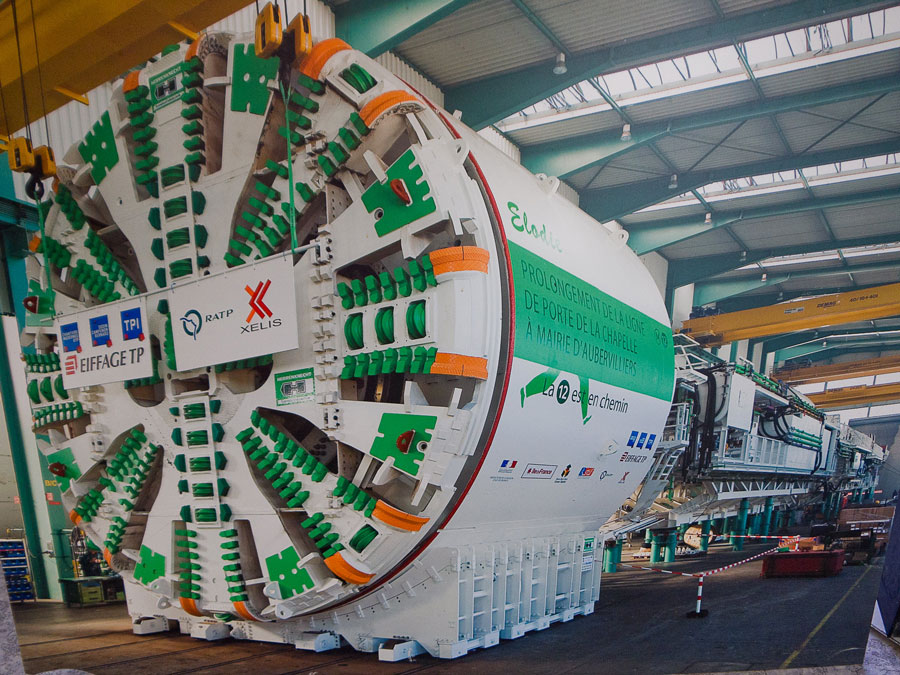 Visit of the Elodie tunnel boring machine © Yann Caradec via Flickr - Creative Commons License