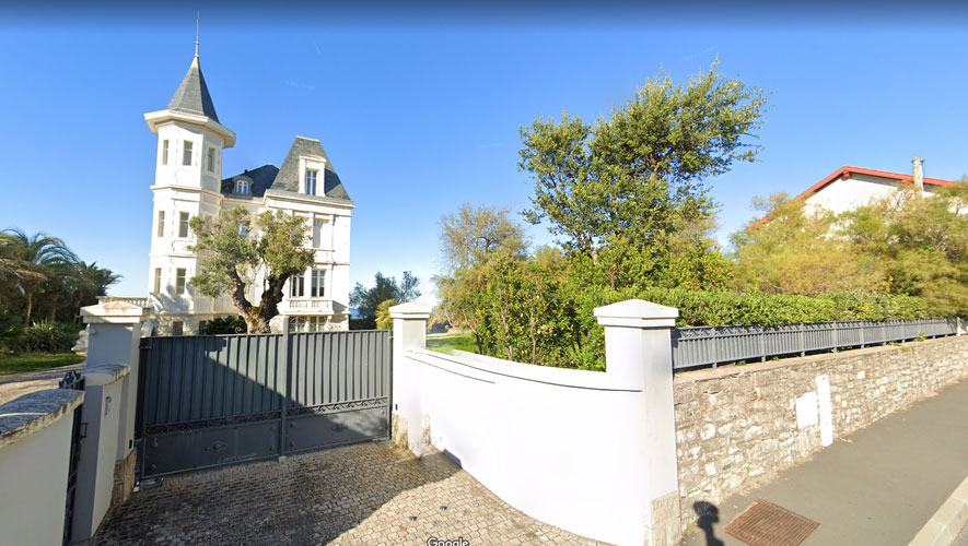 Villa Alta Mira in Biarritz © Screenshot via Google Street View