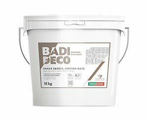 Badi Deco, a new ready-to-use 100% air lime whitewash