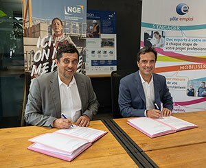 NGE et Pôle emploi PACA signent une convention de partenariat pour mettre en place des actions inédites