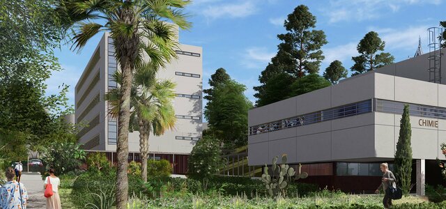 In the urban heart of Nice, the Kardham Group will renovate the historic Valrose university campus