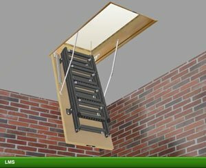 Introducing Fakro's LMS scissor stairs
