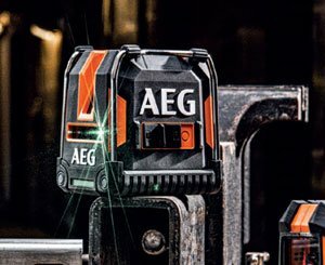 AEG launches its range of laser measuring instruments for professionals