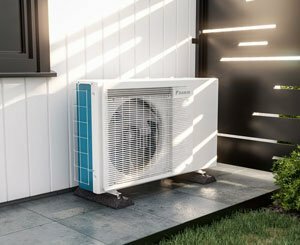A new Daikin air/water heat pump to prepare for winter without fossil fuels