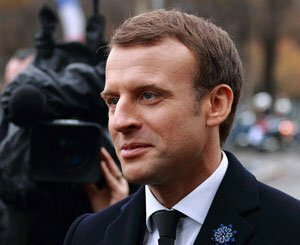 Security, employment overseas: Macron receives elected officials