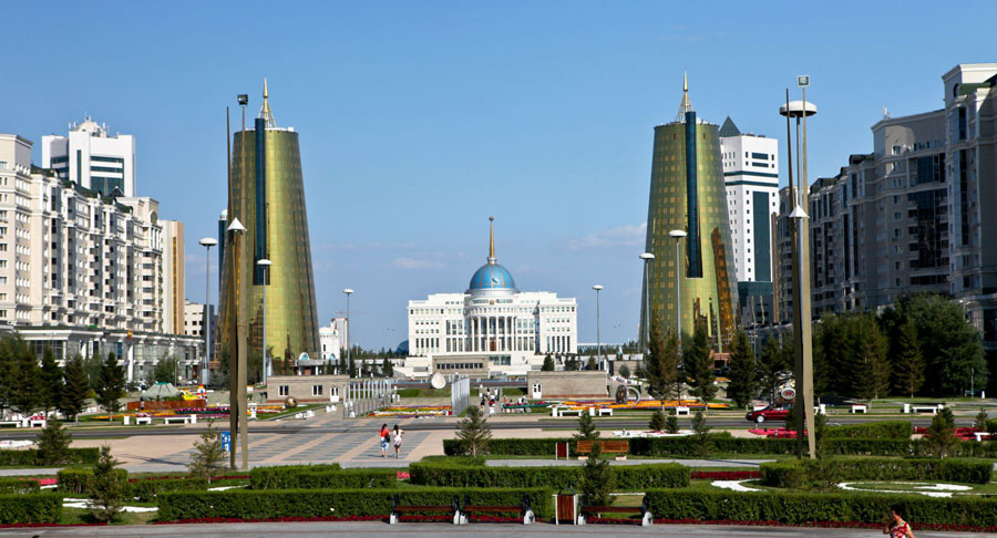 Astana, capitale du Kazakhstan © Ninara via Wikimedia Commons - Licence Creative Commons