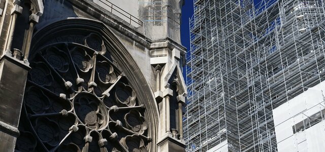 Tubesca-Comabi participe à la dernière phase des travaux de la restauration de l'Église des Réformés de Marseille