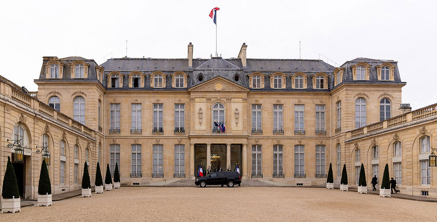 Élysée Palace, Paris © US Department of State via Wikimedia Commons - Creative Commons License