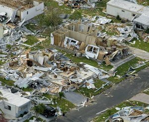 In the United States, the standards of reconstruction after a hurricane are those of the "climate of the past"