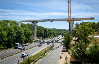 Works on the Massy Palaiseau section © Schindler