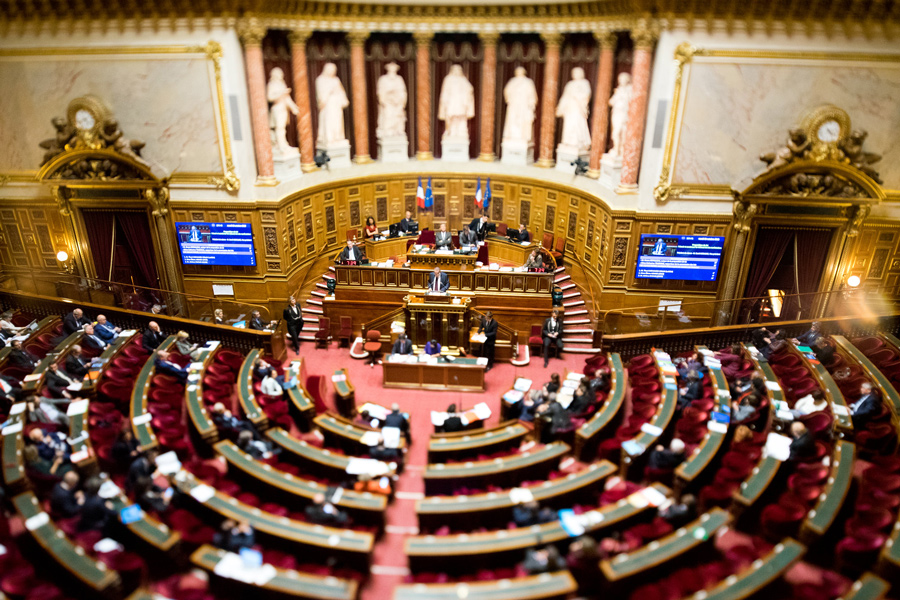 Hémicycle du Sénat © Jacques Paquier via Flickr.com - Licence Creative Commons