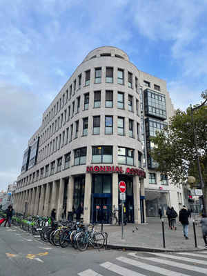 Building at 2 rue Fragonard in Paris © GDG Investissements