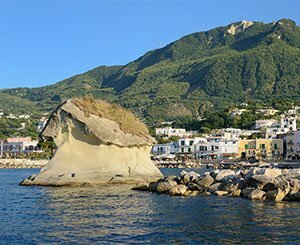 The island of Ischia, an example of the scourge of illegal urbanization that is hitting Italy