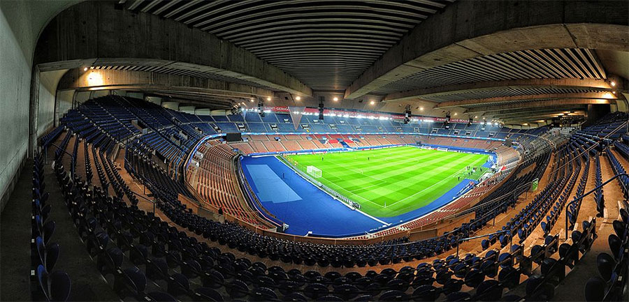 Parc des Princes à Paris - © Валерий Дед via Wikimedia Commons - Licence Creative Commons