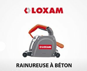 How to use a Loxam concrete groover?