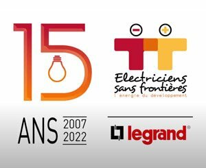 15 years of partnership between Legrand and Electriciens sans frontières