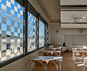 Lorillard participates in the bioclimatic design of the new Voltaire college in Remoulins (30)