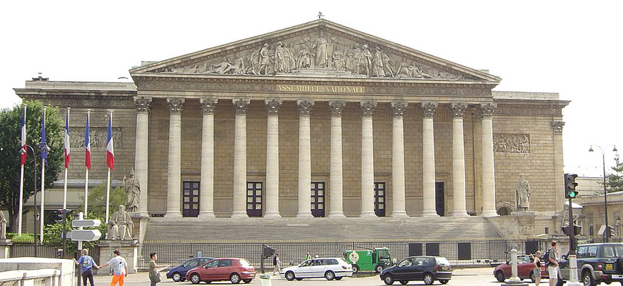 National Assembly © David.Monniaux via Wikimedia Commons - Creative Commons License