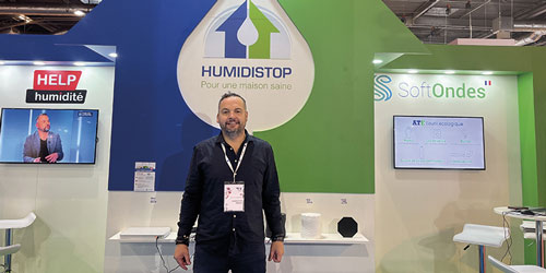 William Coignard, founder of Humidistop © Humidistop