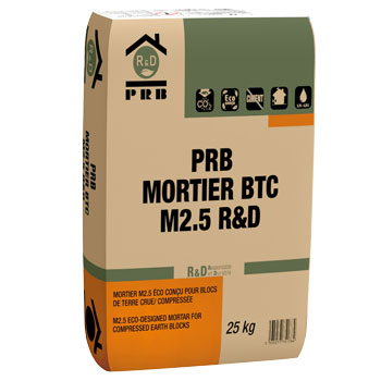 PRB Mortier BTC M2.5 R&D Mortier M2.5 © PRB